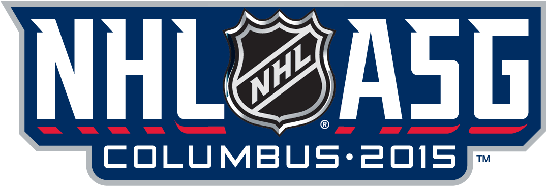 NHL All-Star Game 2015 Wordmark Logo v2 DIY iron on transfer (heat transfer)